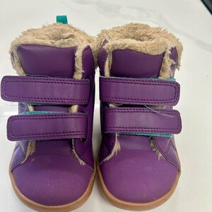Ten Little Purple High Top Sneakers